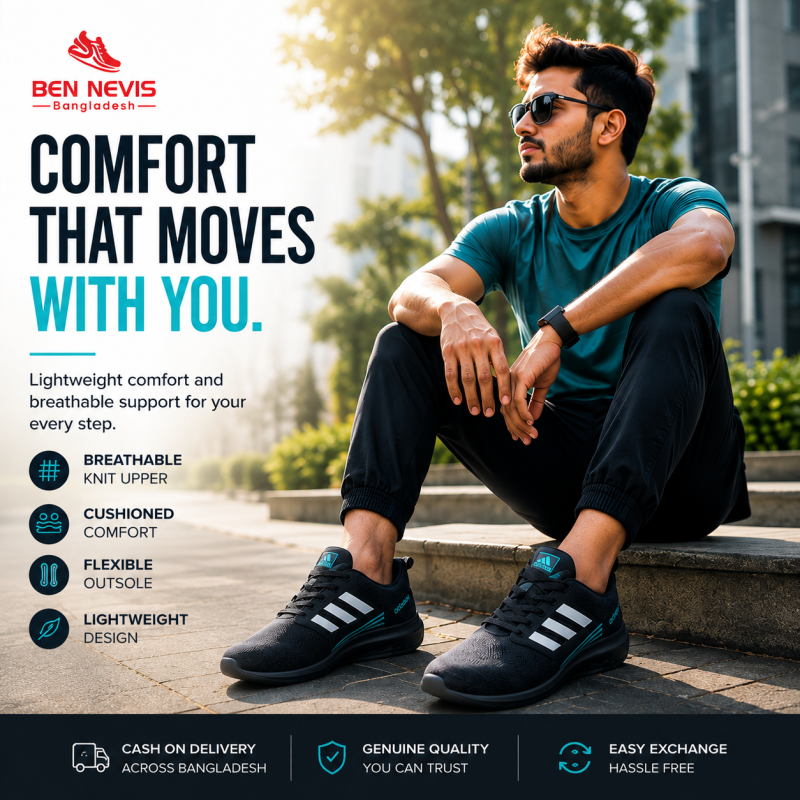 Ben Nevis Bangladesh lifestyle running shoe advertisement