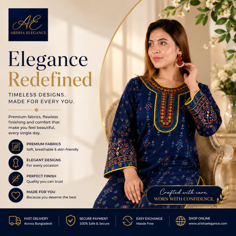 Arisha Elegance - Lifestyle Fashion Creative - Fashion E-commerce • Brand Positioning